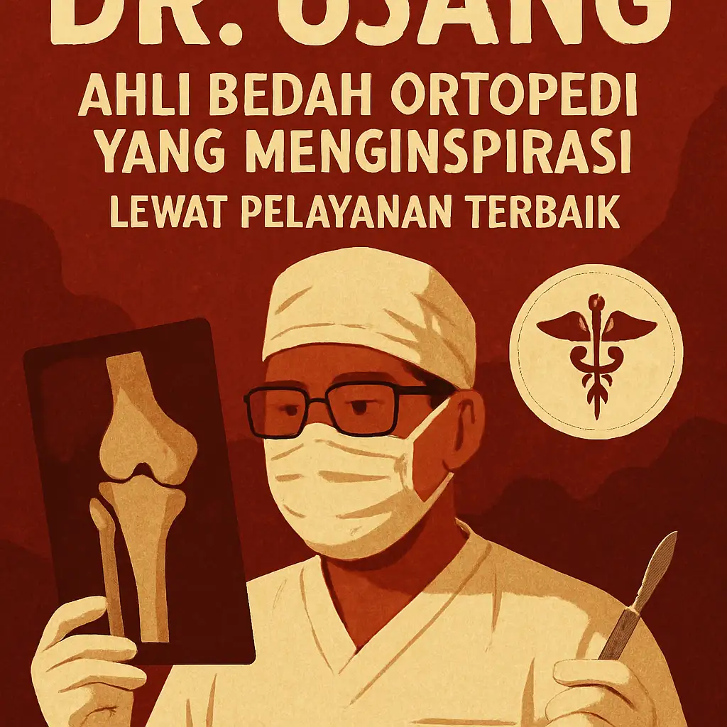 Dr. Ujang: Ahli Bedah Ortopedi yang Menginspirasi Lewat Pelayanan Terbaik